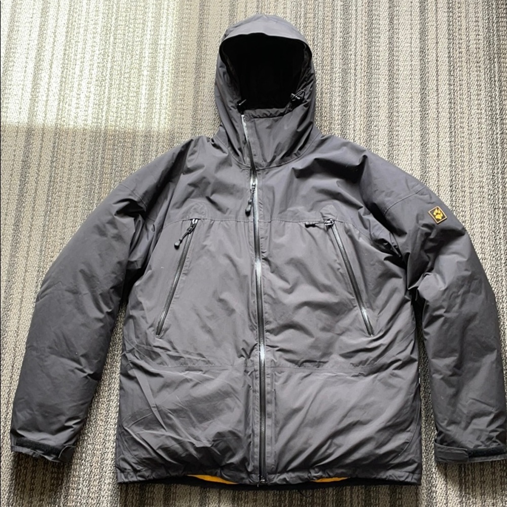 Jack Wolfskin texapore air down hoodie jacket